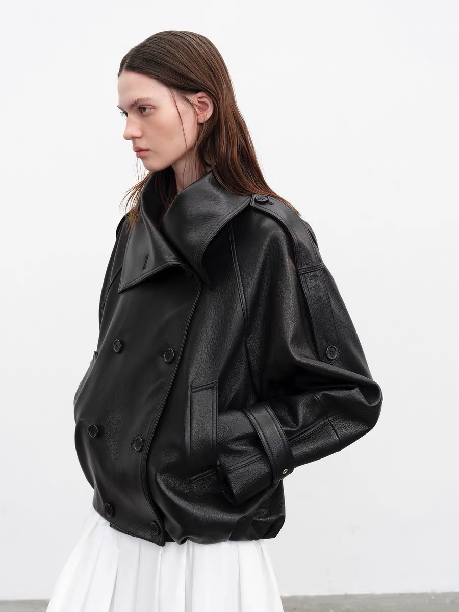 Down Jacket Packable - 여성을위한 패션 진짜 가죽 자켓 현대