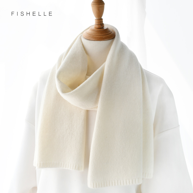 화이트 울 스카프 여성용 겨울 니트 스카프 성인용 얇고 - Wool Scarf Men 리뷰 및 가격
