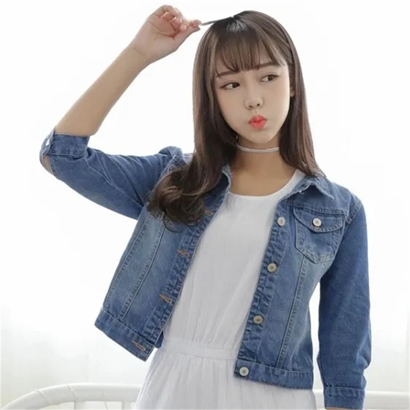 데님 자켓 여성 하프 슬리브 진 자켓 여성 탄성 편안한 - Down Jacket Packable 리뷰 및 가격
