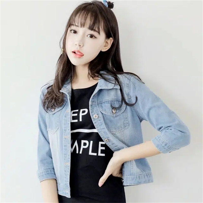 데님 자켓 여성 하프 슬리브 진 자켓 여성 탄성 편안한 - Down Jacket Packable 리뷰 및 가격