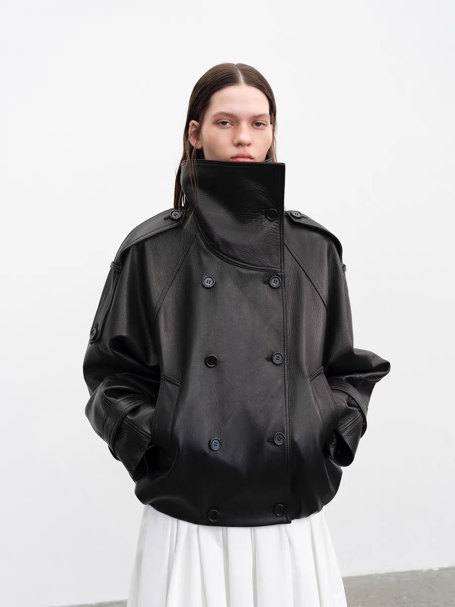 여성을위한 패션 진짜 가죽 자켓 현대 정품 양가죽 스탠 - Down Jacket Packable 리뷰 및 가격
