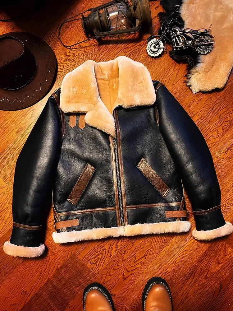 LNY! 최고 품질. 클래식 공군 B3 모피 재킷, 남 - Down Jacket Packable 리뷰 및 가격