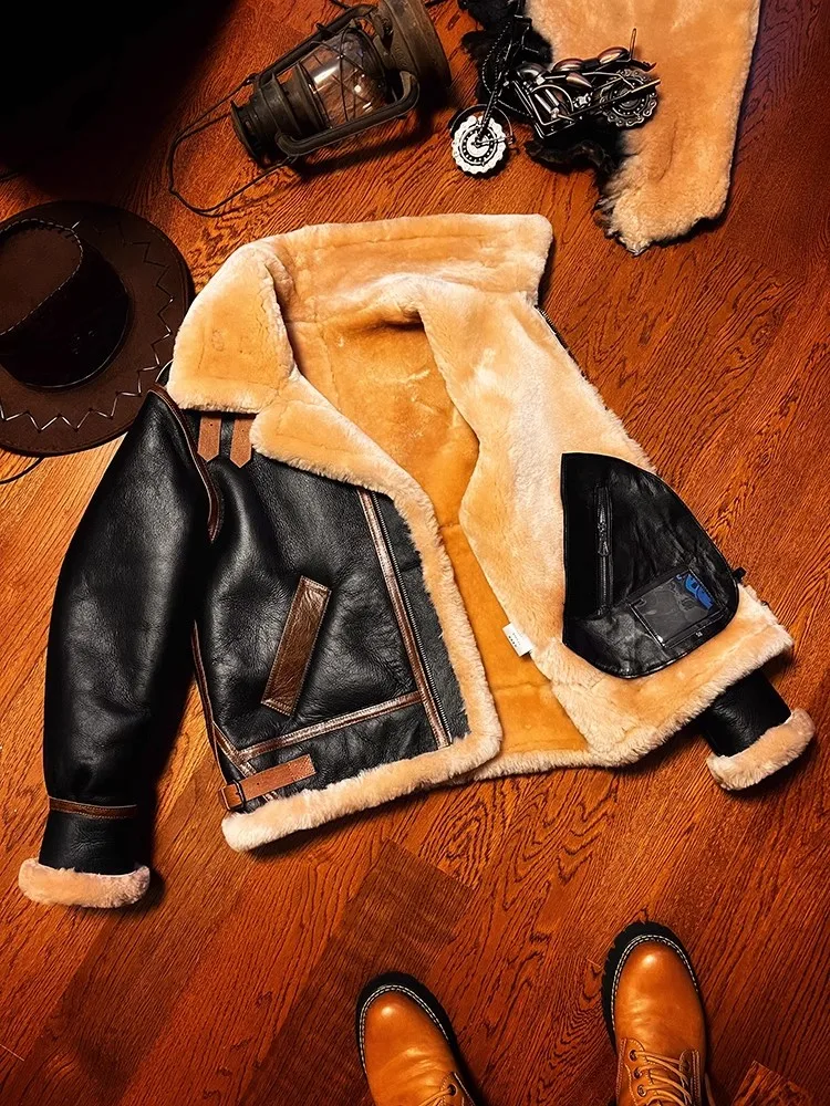 LNY! 최고 품질. 클래식 공군 B3 모피 재킷, 남 - Down Jacket Packable 리뷰 및 가격