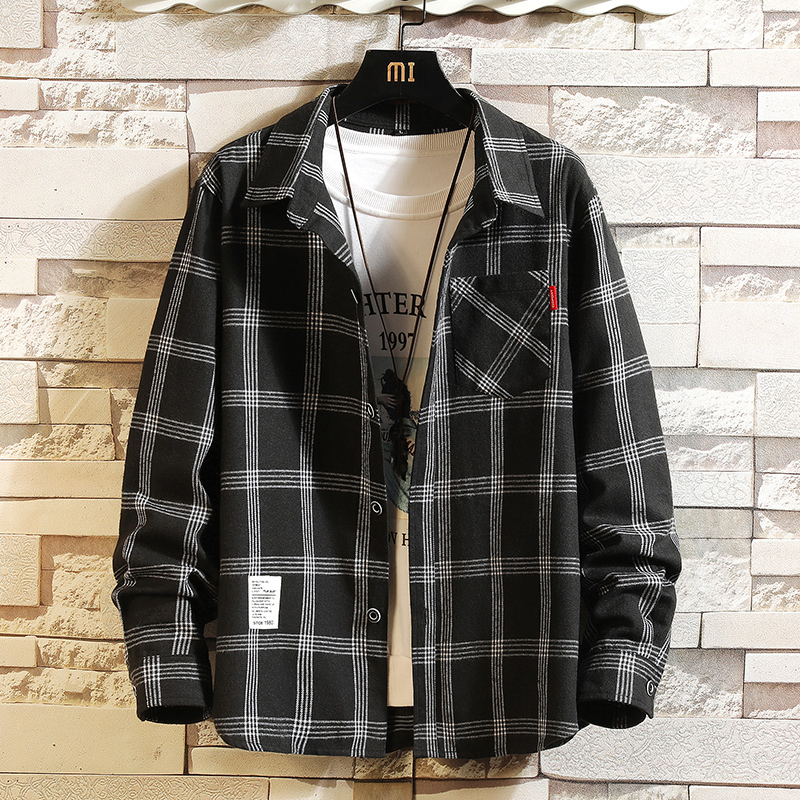 2027 여름 남성 체크 셔츠 버튼 포켓 캐주얼 패션  - Flannel Shirt Lined 리뷰 및 가격